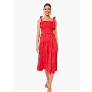Tuckernuck XS Red Maxi Dress
